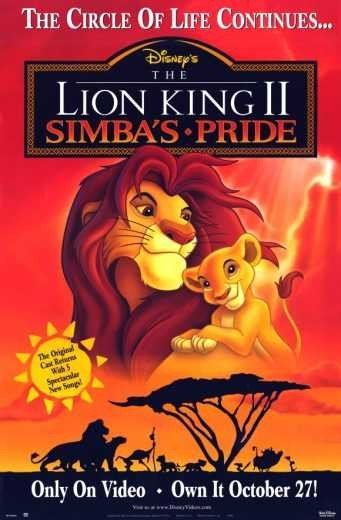 مشاهدة فيلم The Lion King 2 Simba’s Pride 1998 مترجم (2021)